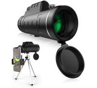 Télescope monoculaire Starscope 40 x 60 haute puissance avec support pour smartphone et trépied, vision de jour et de nuit, [75]
