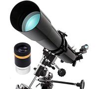 Télescope monoculaire, télescope astronomique réfracteur, télescope astronomique à Ouverture 80 mm et 900 mm, télescope Voyage pour Enfants, débutants et Adultes, Excellente Astronomie pour Enfants