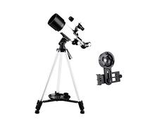 Télescope monoculaire, télescope pour Adultes débutants Enfants, télescope réfracteur astronomique à Ouverture 70 mm et 400 mm, télescope à lentille prismatique BAK4 pour l'astronomie avec Smar