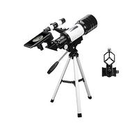 Télescope monoculaire, télescope pour Enfants Adultes débutants, Ouverture 70 mm, lentille prismatique BAK4, télescope réfracteur astronomique 400 mm pour l'astronomie avec Mousqueton pour smartpho