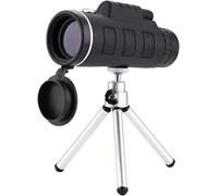 Télescope monoculaire, télescopes Haute Performance 40X60 HD monoculaire + trépied + Clip + Boussole Meilleur Rapport qualité-Prix monoculaire d'observation des Oiseaux et de Marche