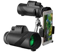 Télescope monoculaire, Vision Nocturne monoculaire HD Nouvelle génération avec télescope Portable pour Smartphone pour l'observation des Oiseaux Chasse monoculaire randonnée pêche en Bateau -