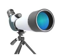 Télescope Monoculaire Zoom 20-60x80, Puissant Télescope De Repérage BAK4, Grand Oculaire, Lentille Optique À Double Mise Au Point, Trépied for L'observation des Oiseaux(Spotting Scope)