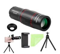 Télescope monoculaire - Zoom optique compact, objectif portable léger, lunette de visualisation haute clarté | Télescope extérieur pour l'observation des oiseaux, l'observation de concerts, la randonn