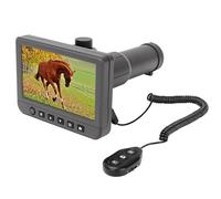 Télescope numérique monoculaire grossissement 50x, écran LCD rotatif 5 pouces, télécommande, vidéo HD 1080p et photo 14 MP pour l'observation des oiseaux et le sport