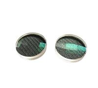 Telescope Objective Lens, 1 PC diamètre 62mm 61mm achromatique Double lentille Convexe réfracteur télescope Bricolage lentilles optiques focale 228mm ~ 800mm,Parts(228mm Diameter 61mm)