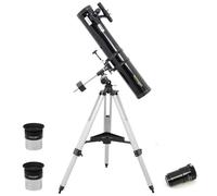 Télescope Omegon 114/900 + Monture Equatoriale Type A + Oculaires + Barlow