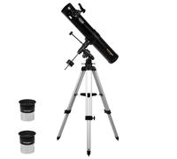 Télescope - OMEGON - 130/920 - Réflecteur Newton 130 mm - Monture équatoriale Type C - 260x max