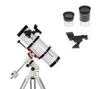 Télescope Omegon Advanced 130/650 EQ-320 | Télescope astronomique à Miroir | Lumineux et Convivial | Haute qualité | Idéal pour Les débutants | Ciel Profond et planètes