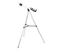 Télescope | Ouverture : 50 mm | Longueur focale : 600 mm | Viseur : 5 x 24 | Hauteur de travail maximale : 125 cm | Trépied | Noir / Blanc