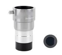 Télescope Pièces de télescope astronomique Professionnel, grossissement de lentille Barlow 2X de 1.25 Pouces