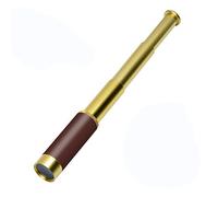Télescope Pirate rétro monoculaire en Laiton Songway Vintage monoculaire de Poche Pliable Portable 25 x 30 zoomable étanche pour Enfants Adultes Navigation Voile Voyage Nautique V
