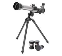 Télescope Portable avec Trépied - Télescope Réfracteur Optique, Monoculaire De Voyage avec Oculaires HD | Observation Astronomique pour Lunes Étoiles Planètes Paysages, Jouet Scientifique