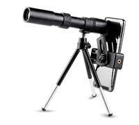 Télescope portable en métal monoculaire longue portée professionnel puissant pour la chasse, les voyages, l'observation des oiseaux monoculaire