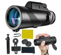 Télescope pour adultes de haute puissance, monoculaire pour la chasse, télescope à main grossissant 80x, accessoires portables pour l'aventure en plein air pour le camping en montagne