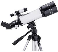 Télescope pour débutants Télescope réfracteur astronomique d'ouverture de 70 mm 400 mm avec Adaptateur pour Smartphone et trépied et télescope à Dos pour l'astronomie Vision