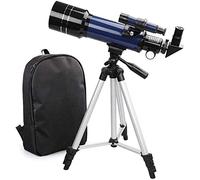 Télescope pour Enfants, débutants, télescope réfracteur astronomique à Ouverture de 70 mm, 400 mm, télescope de Voyage Portable pour Adulte avec Sac de Voyage