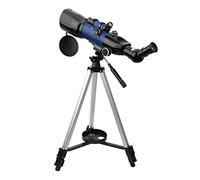Télescope pour Enfants et Adultes, Ouverture de 70 mm, 400 mm, Prisme BAK4, Objectif FMC, télescope réfracteur d'astronomie avec trépied pour Observer la planète Lune