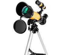 Télescope pour Enfants et débutants, télescope de Voyage astronomique Portable, télescope réfracteur de 70 mm, Excellent Cadeau d'astronomie pour Que Les Enfants explorent l'espace Lunaire