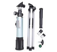 Télescope pour Enfants et débutants, télescope réfracteur astronomique, grossissement 90x avec trépied et oculaires, Lunette monoculaire Portable pour l’Observation de la Lune et