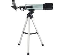 Télescope pour Enfants, Objectif à Grande Ouverture de 50 mm, télescope adapté aux débutants en Astronomie, télescope Portable avec support
