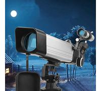 Télescope pour enfants pour adultes astronomie débutants 60 mm télescopes réfracteurs avec trépied réglable ciel et terre, fonction boussole (couleur : un emballage) WOWCSXWC