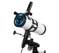 Télescope pour Observer La Lune Planètes Télescope D'astronomie avec Trépied, Réflecteur Astronomique, pour Débutants, Livré Un Oculaire De 20mm/12.5mm