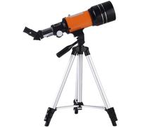 Télescope pour Observer La Lune Planètes Télescopes Réfracteur Équatorial 150X Télescope De Voyage Portable avec Trépied pour L'observation des Étoiles en Plein Air