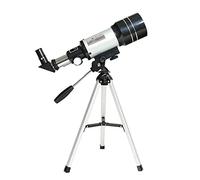 Télescope Pratique télescope astronomique Pratique réfracteurs de télescope pour débutants, HD à Fort agrandissement, Double Usage, Portable et équipé d'une Puissance de trépied,