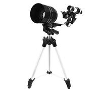 Télescope Pro avec trépied de 1.38 mètres, télescope d'astronomie pour Adulte, télescope réfractaire, Cadeau, Filtre Lunaire, télescope de Voyage Vision