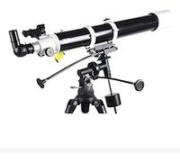 Télescope Professionnel pour Adultes Astronomie débutants télescopes d'astronomie à Distance focale de 900 mm avec trépied réglable, Meilleur Cadeau d'astronomie léger et Portable Good