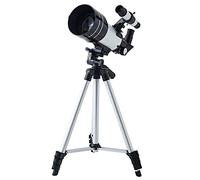 Télescope Professionnel pour Adultes, Ouverture de 70 mm, Longueur focale de 300 mm, télescopes réfracteurs Portables astronomiques pour Enfants et débutants, avec trépied réglable, 2 oculaires,
