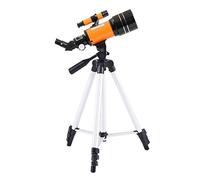 Télescope réfracteur astronomique à ouverture de 70 mm, bon cadeau pour observer la lune et le paysage, télescope de voyage portable avec sac à dos, support pour smartphone (couleur : colis 1)