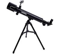 Télescope réfracteur astronomique AZ, Ouverture de 50mm, 600mm, Prisme BAK4, Objectif FMC, avec Support pour Smartphone et trépied