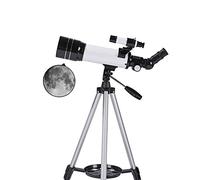 Télescope réfracteur astronomique, Ouverture de 70 mm, Longueur focale de 400 mm, pour Enfants débutants, télescope de Voyage avec Sac de Transport et trépied Warm as Ever
