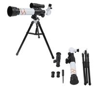 Télescope réfracteur astronomique pour débutants, lunette de visée optique de haute qualité pour enfants avec trépied, facile à assembler,
