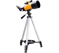 Télescope réfracteur, télescope pour enfants débutants, télescope astronomique à ouverture de 70 mm et 400 mm, télescope de voyage portable pour adulte avec sac à dos, meilleur cadeau pour les enfants