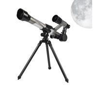 Télescope Scientifique Portable - Télescope astronomique avec trépied léger et 3 objectifs, kit d'exploration éducative pour débutants | Cadeau Scientifique passionnant pour Les, Les étudiants