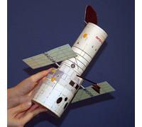 Télescope spatial Hubble 1:48, carte en papier 3D, ensemble de Construction de modèles militaires, jouets éducatifs, bricolage