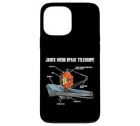 Télescope Spatial James Webb pour Les Amateurs d'astronomie Coque pour iPhone 13 Pro Max