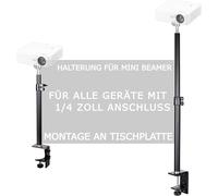 Téléscope Table Support Mini- Beamer Rotule Pince Support pour Ancre Nebula C