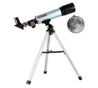 Télescope, télescope astronomique Professionnel pour Enfants et Adultes, télescope avec Objectif de 50 mm de diamètre, Cadeaux pour l'observation de la Lune, de l'espace et de la planète Warm