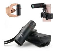 Télescope Télescope monoculaire 4k 10-300x40 mm Zoom téléobjectif 0,15 LB Jumelles compactes Ultra légères avec Clip pour Smartphone Longues-Vues FMC Observation des Oiseaux