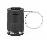 Télescope Télescope monoculaire de Poche sous-Miniature 2,5 x 17,5, Haute Puissance(Nero)