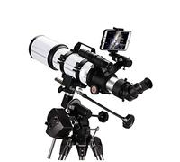 Télescope, télescope réfracteur d'astronomie avec trépied réglable - Cadeau de télescope Parfait pour Enfants, télescope de Voyage Portable pour Adultes Warm as Ever