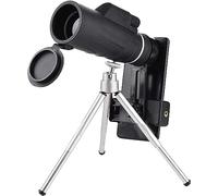 Télescope - Télescope réfracteur monoculaire à Zoom Optique HD avec trépied de Table et Clip de télescope Universel pour téléphone pour Voyage en Camping