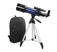 Telescope Télescope Télescope Astronomique Réfraction 70Mm HD, Lentille Optique en Verre Entièrement Revêtu, Trépied Portable, Stockage De Voyage pour Débutants Telescope Adulte