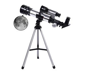 Telescopes, Children's Telescopes with 74mm Aperture, Multilayer Optics Astronomical Refraction Telescopes with Mobile Phone Adapter, Birthday Gifts WOWCSXWC