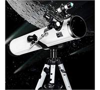Télescopes de 114 mm pour Les débutants de l'astronomie, télescope astronomique, télescope Portable pour Les débutants, Les Enfants l'adulte avec Un Support télescopique en Aluminium