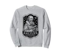 Télescopes Galileo Galilei Drôle Astronomie Vintage Science Sweatshirt